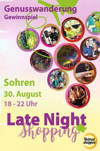 Late-Night-Shopping am 30.08.2024 in Sohren